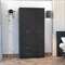Tuhome Austral 3 Door Armoire with Drawers, Shelves, and Hanging Rod, Black CLW3932 - alternate 8